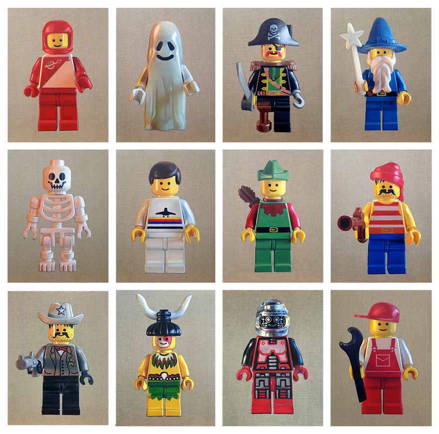 I Create Oil Paintings Of My Favourite Childhood Toys I Create Oil Paintings Of My Favourite Childhood Toys