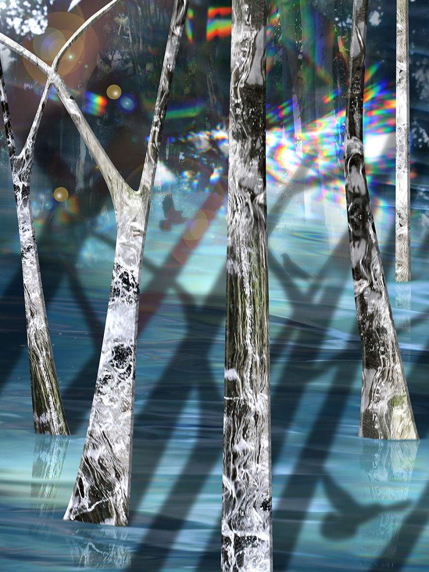 Surreal Digital Art Opens A Portal To An Alternative Universe