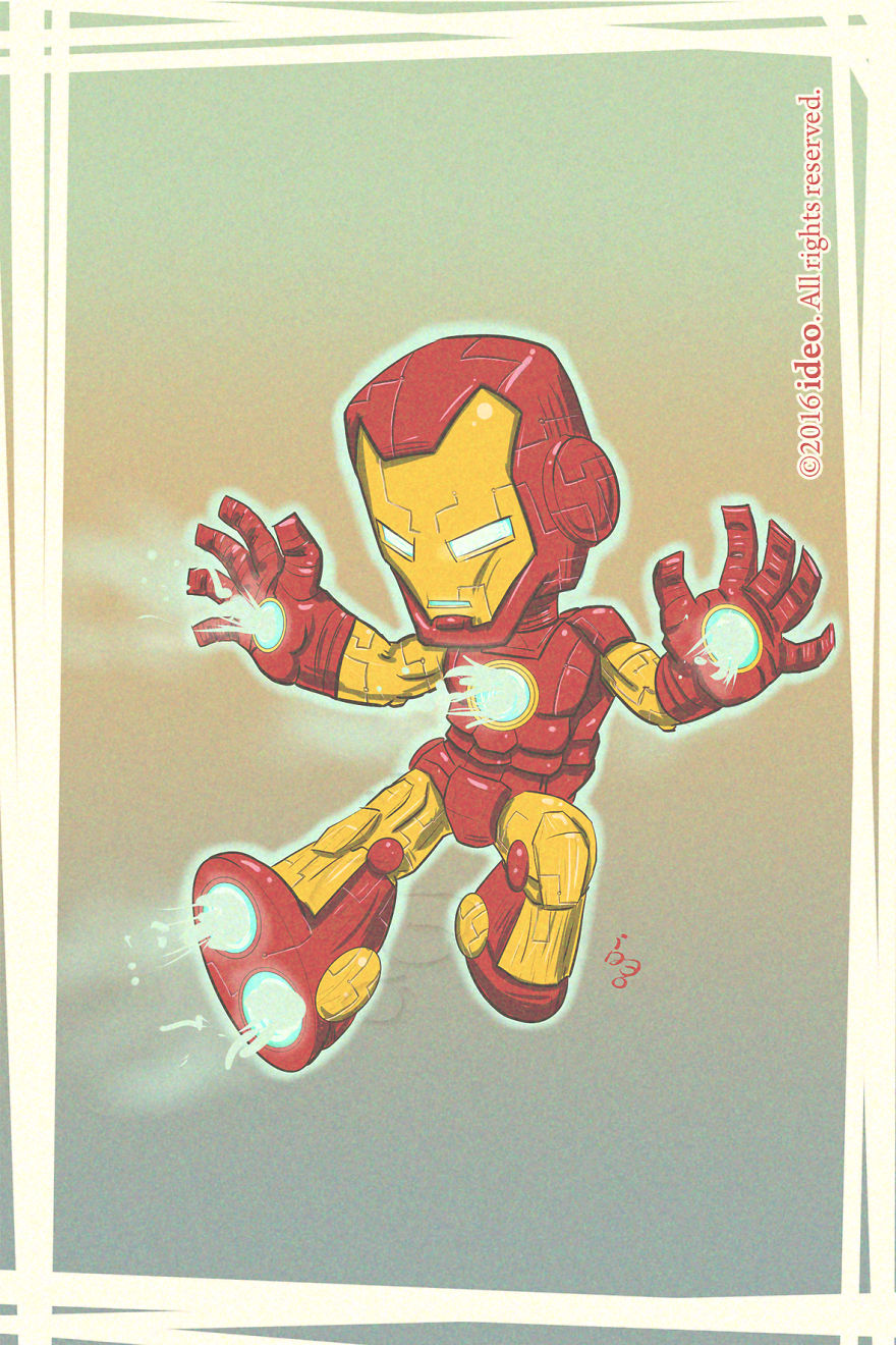 Chibi Iron Man