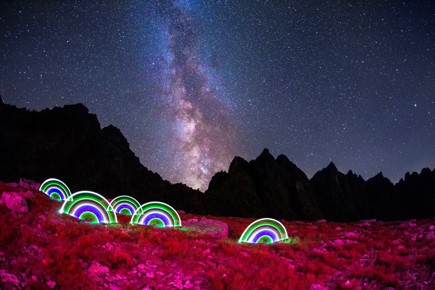 I'm Chasing The Milky Way Through Whole Tatra Mountains