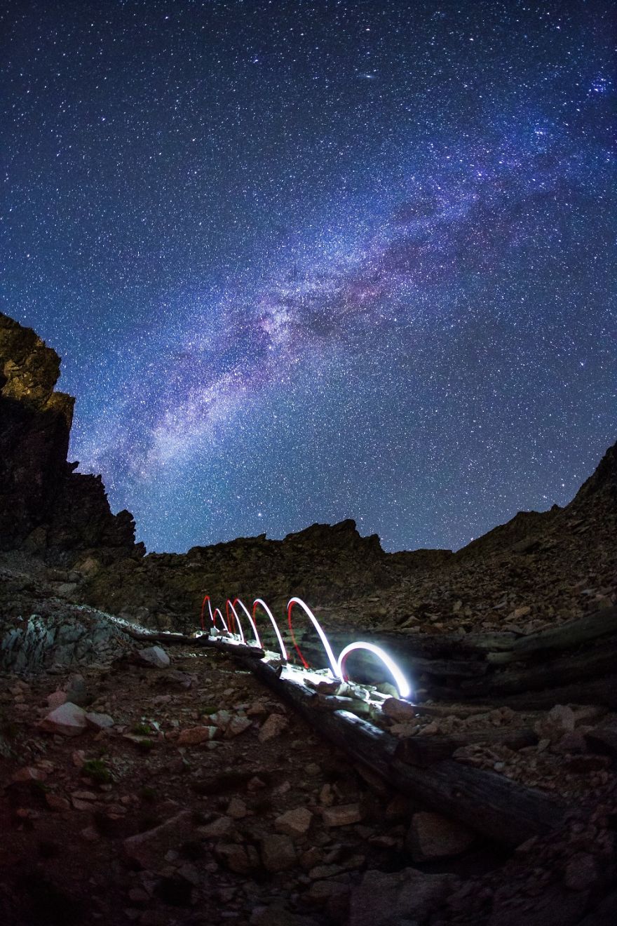 I'm Chasing The Milky Way Through Whole Tatra Mountains