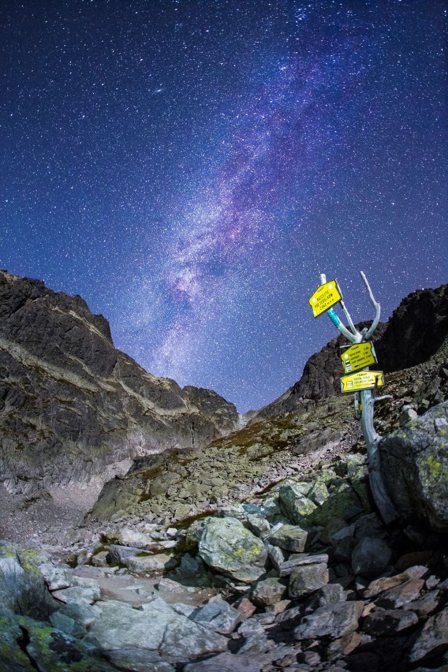 I'm Chasing The Milky Way Through Whole Tatra Mountains
