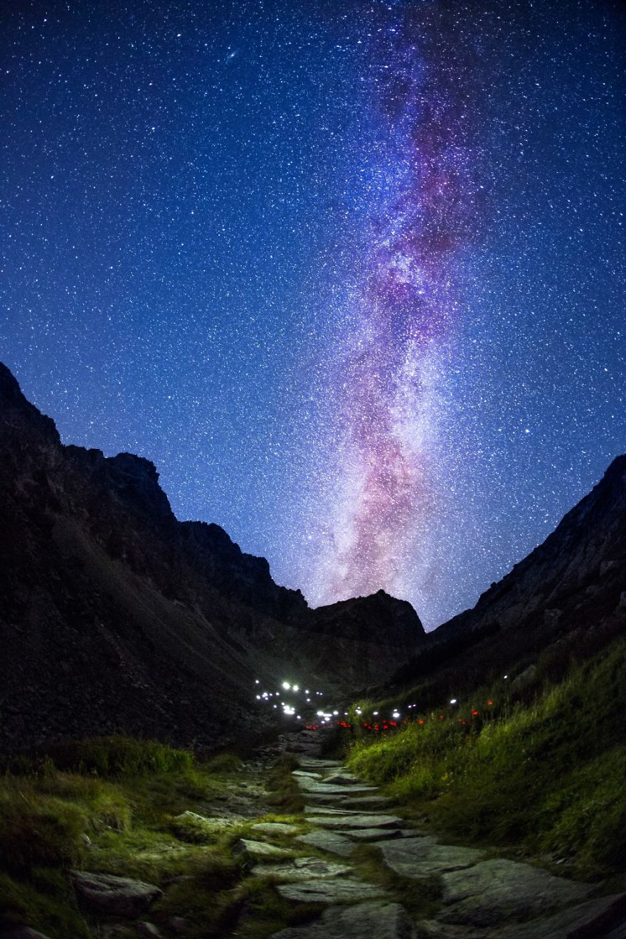 I'm Chasing The Milky Way Through Whole Tatra Mountains