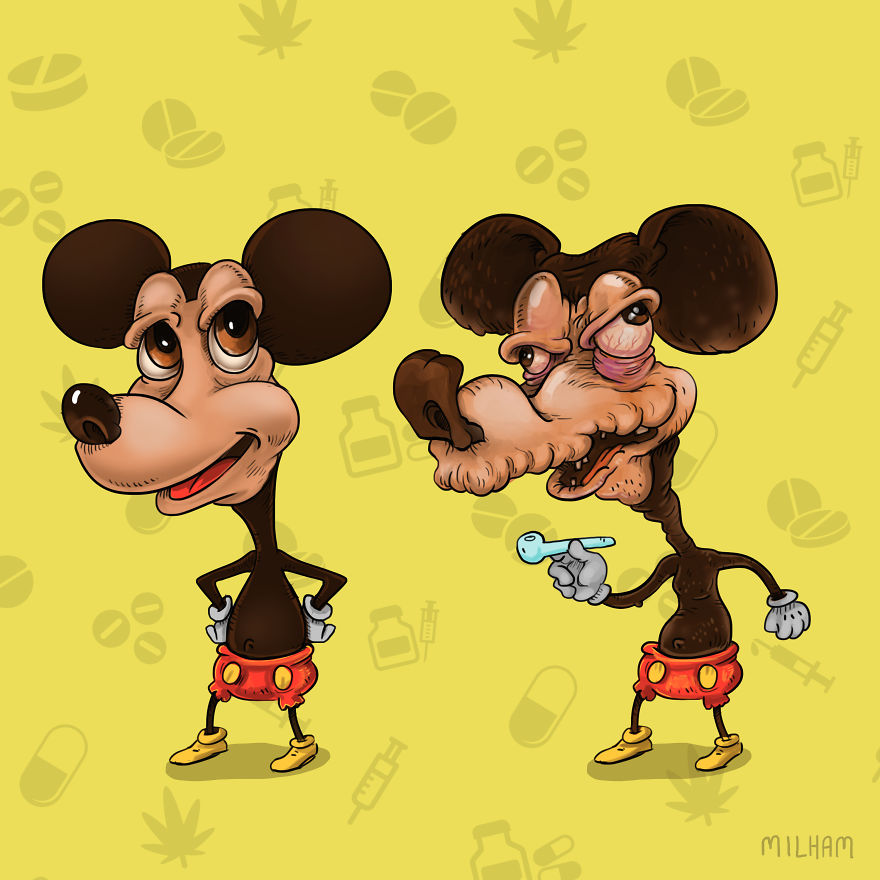 Mickey After Years Of Crack