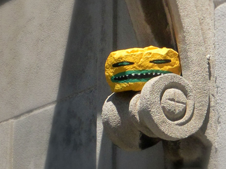 My Kids And I Spent A Year Painting Over 1,000 Rocks And Hid Them For People To Spot And Photograph