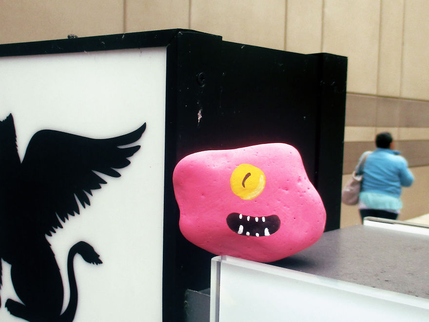 My Kids And I Spent A Year Painting Over 1,000 Rocks And Hid Them For People To Spot And Photograph