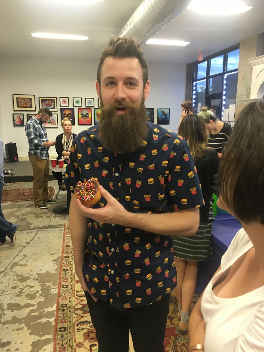 My New Body Of Cartoon Food Art, Snack Attack! My New Body Of Cartoon Food Art, Snack Attack!