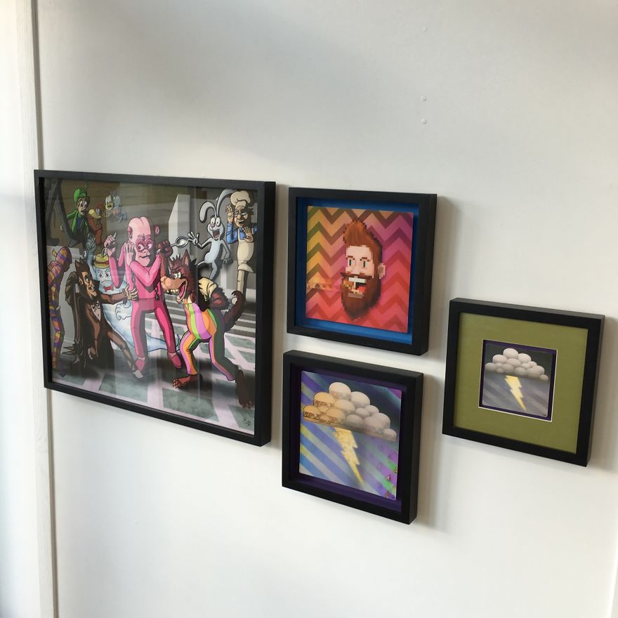 My New Body Of Cartoon Food Art, Snack Attack! My New Body Of Cartoon Food Art, Snack Attack!