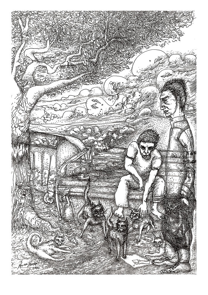 My Neo-noir Drawings