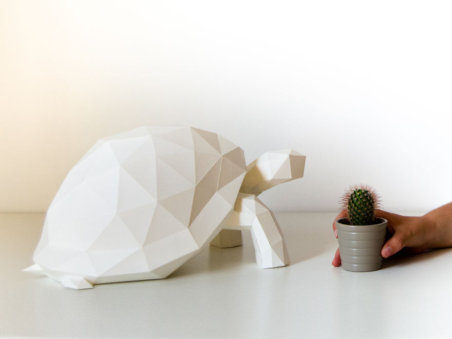 Origami-Inspired Animal Lamps That We Create From Paper