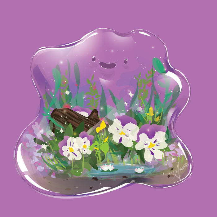 I Draw Pokemon As Terrariums I Draw Pokemon As Terrariums
