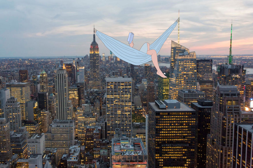 Polish Artist Uses Found Photographs To Create Funny Stories