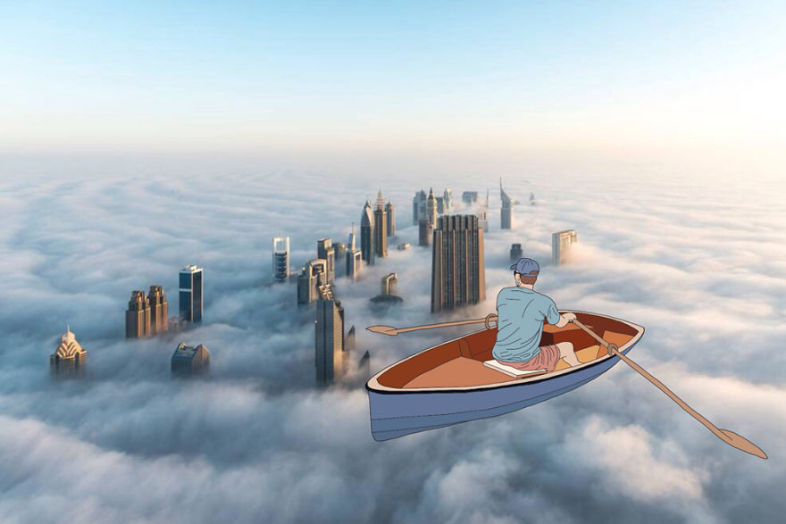 Polish Artist Uses Found Photographs To Create Funny Stories