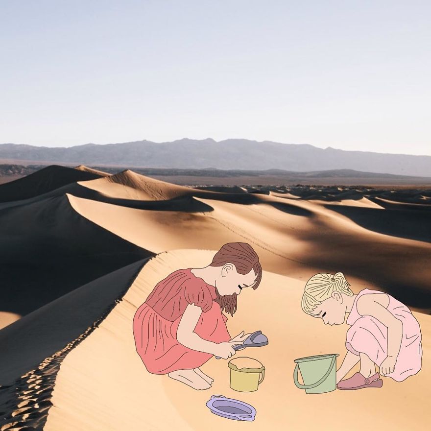 Polish Artist Uses Found Photographs To Create Funny Stories