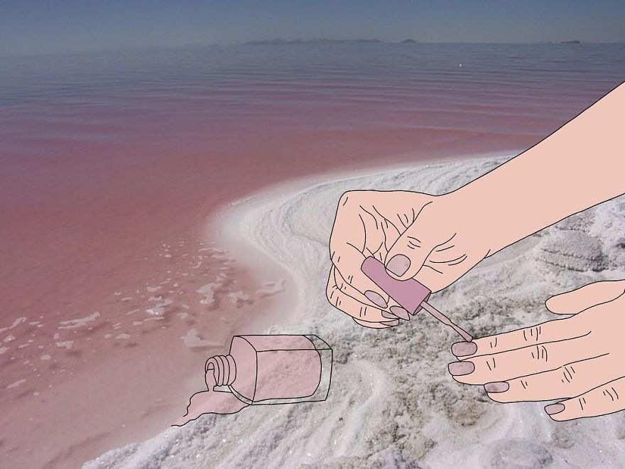 Polish Artist Uses Found Photographs To Create Funny Stories