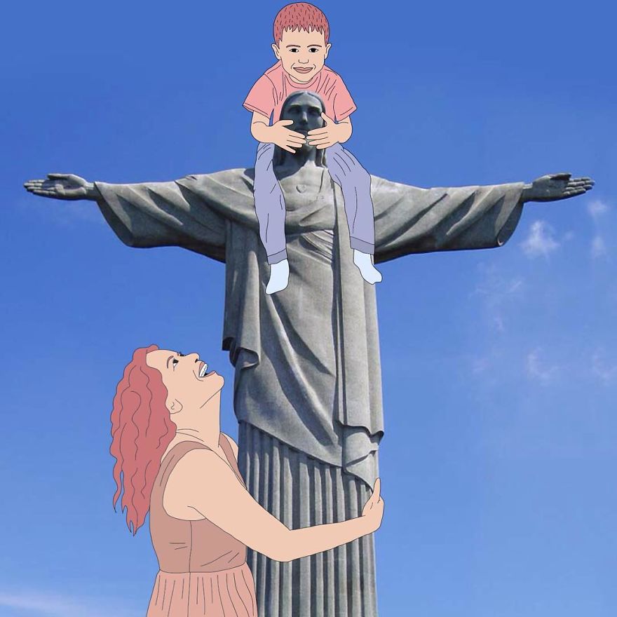 Polish Artist Uses Found Photographs To Create Funny Stories