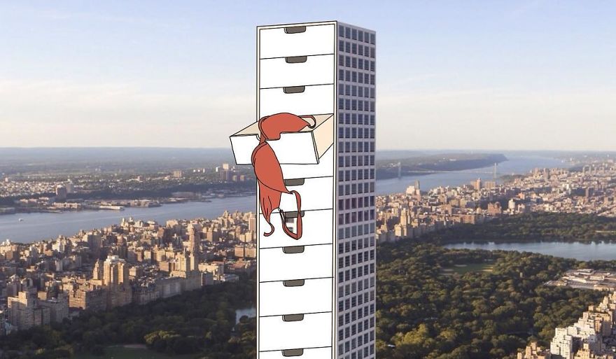 Polish Artist Uses Found Photographs To Create Funny Stories