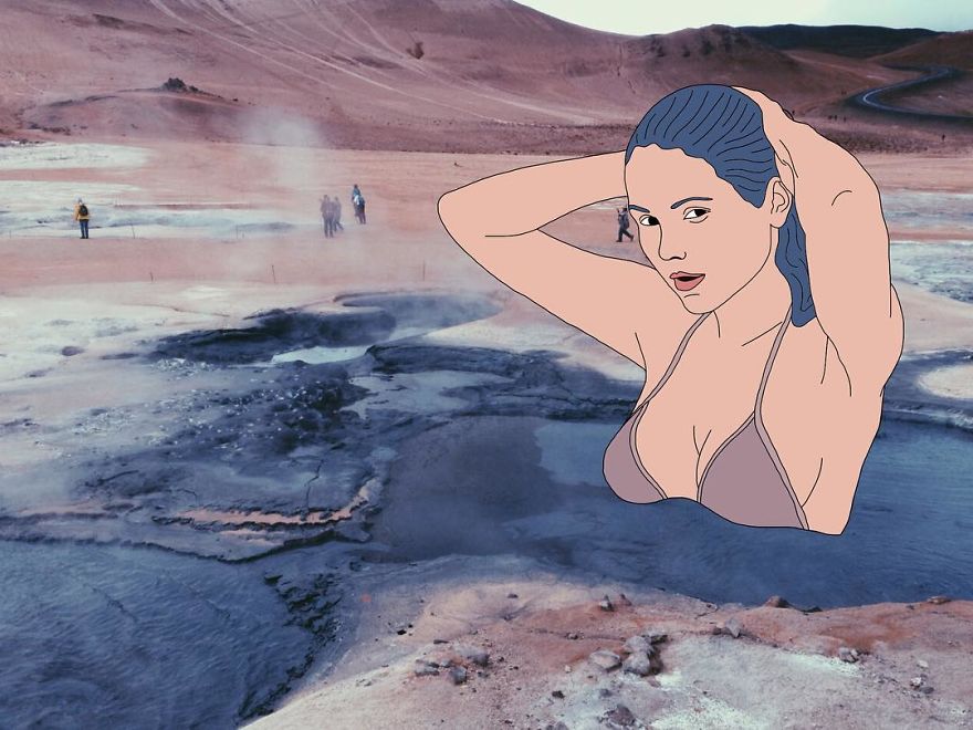 Polish Artist Uses Found Photographs To Create Funny Stories