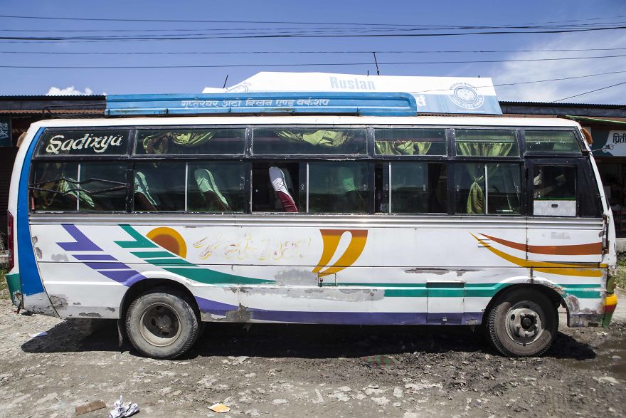 10+ Of The Most Colorful Local Buses In Nepal