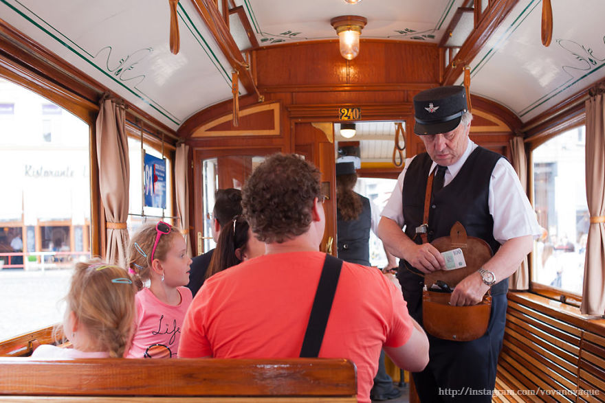 Tram With 100 Year History Still Works In Prague
