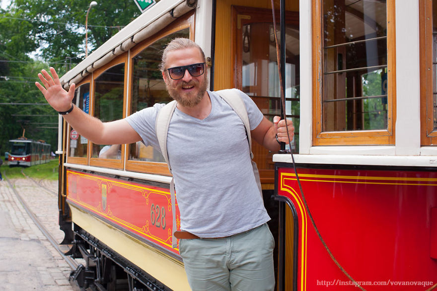 Tram With 100 Year History Still Works In Prague Tram With 100 Year History Still Works In Prague