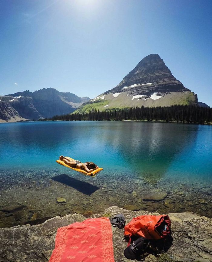 After Years Of Practice, She Is Finally Able To Levitate