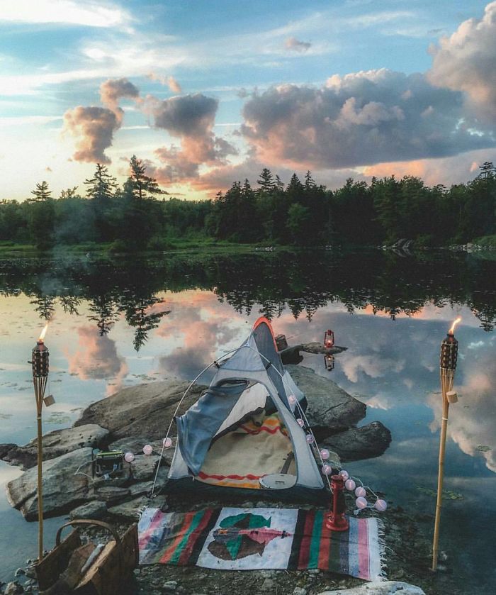 All You Can Hear Is The Sound Of The Evening Critters Singing Their Hearts Out