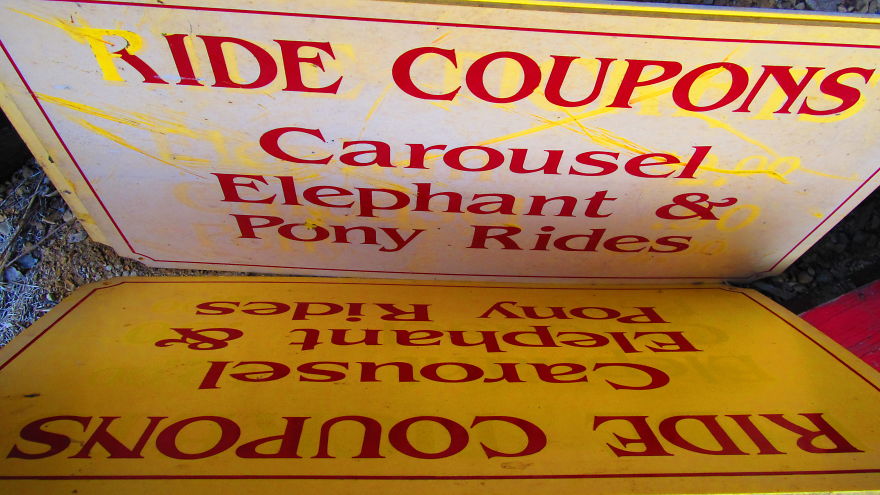 Walking In The Circus Wagon Graveyard