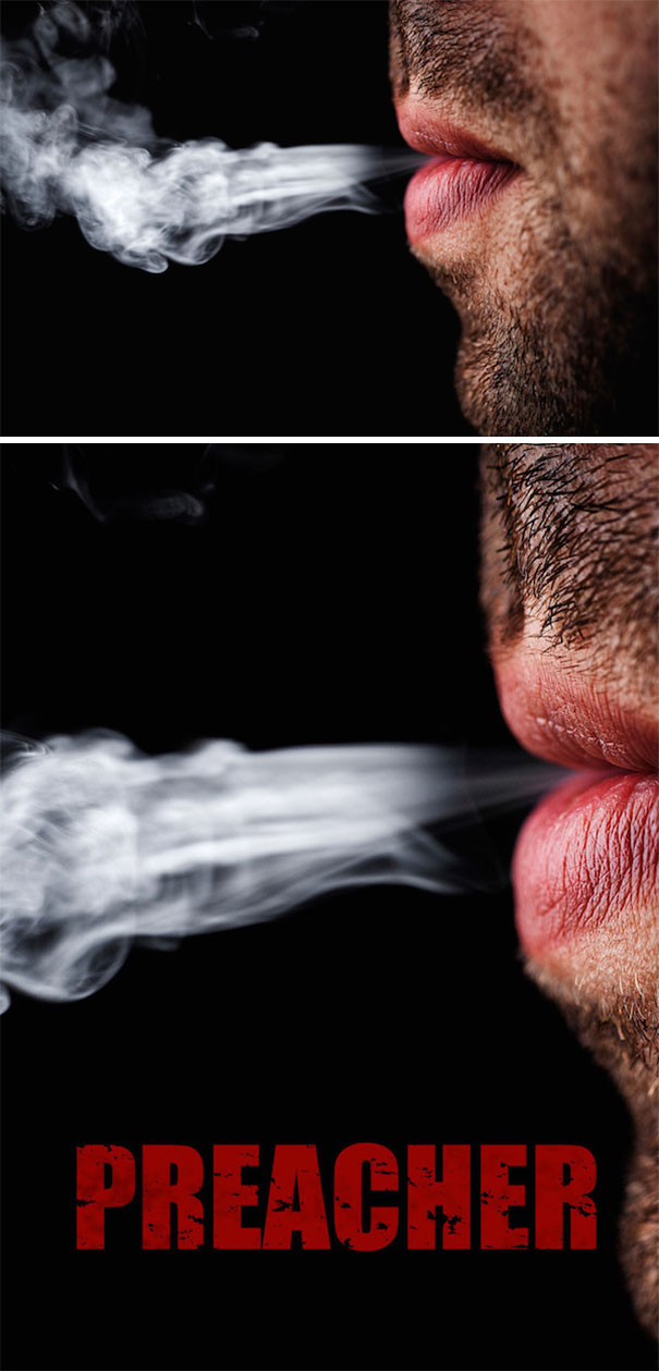 We Turned Boring Stock Photos To Cool Tv Posters