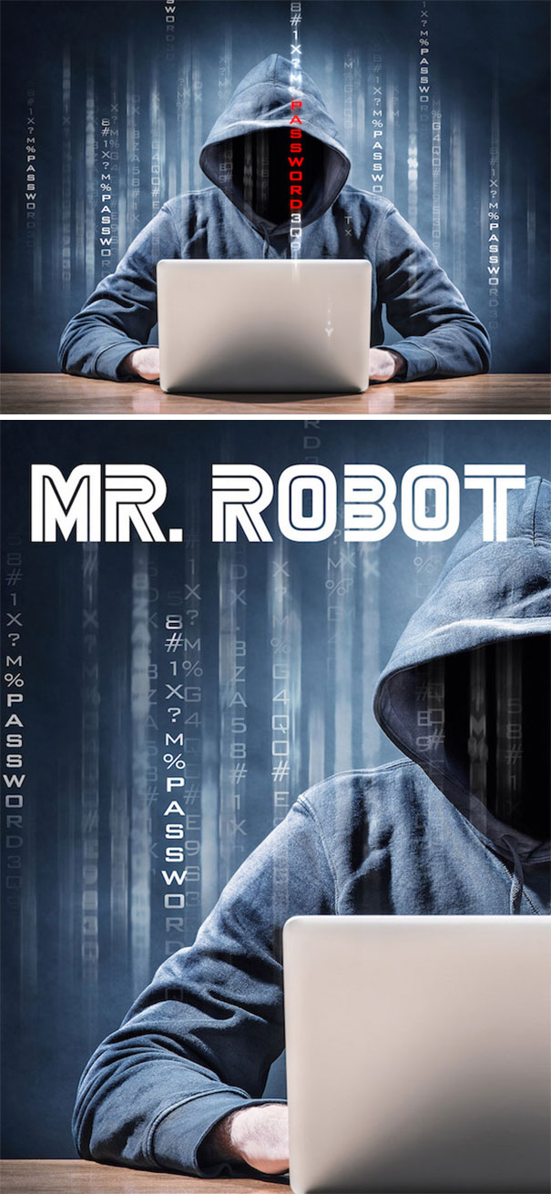 We Turned Boring Stock Photos To Cool Tv Posters