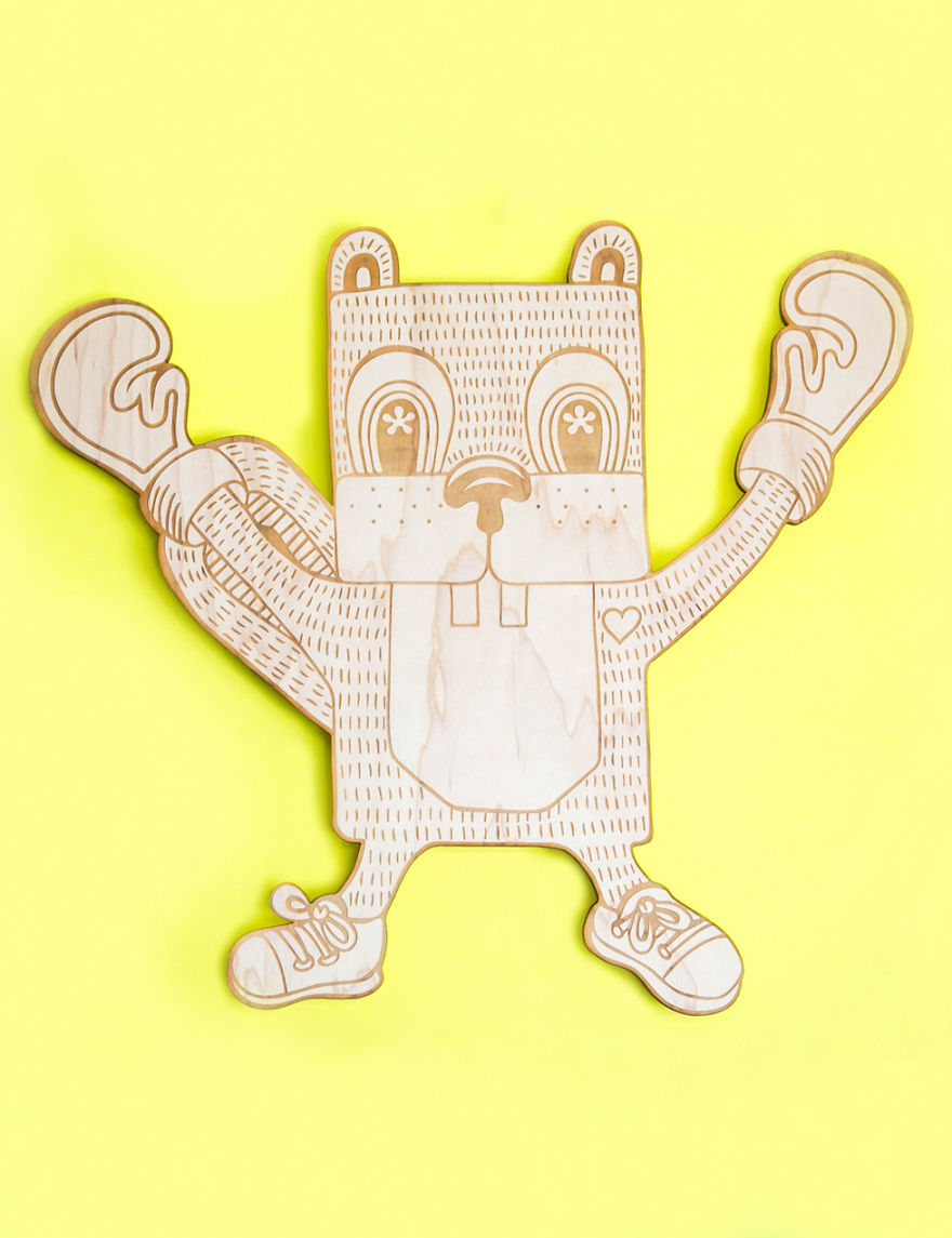 I Designed A Wood Decor Collection So The Kids' Imagination Could Go Wild