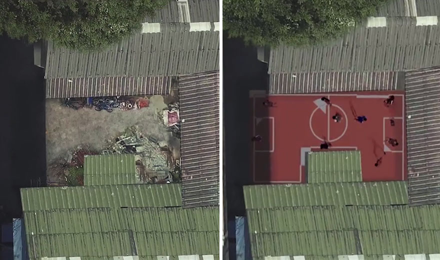 World’s First Non-Rectangular Football Field That We Created In Thailand World’s First Non-Rectangular Football Field That We Created In Thailand