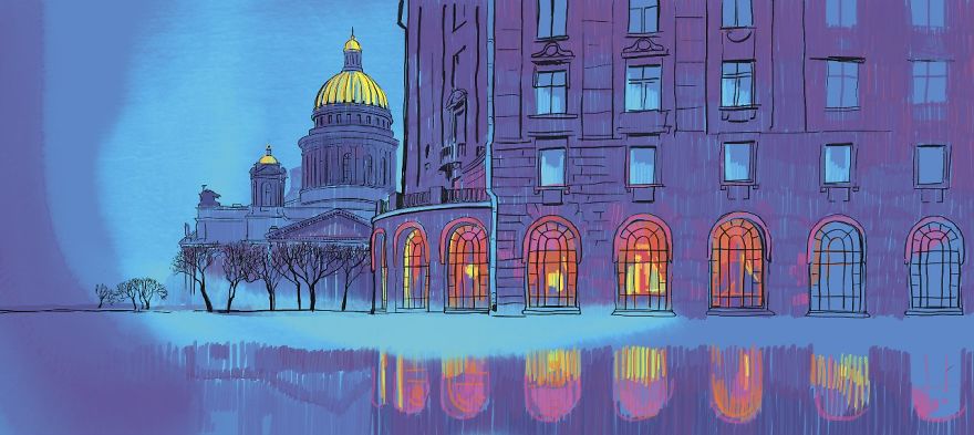 I Draw Portraits Of My Home City