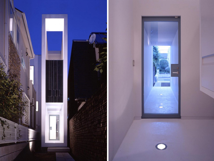 Flagpole House In Tokyo