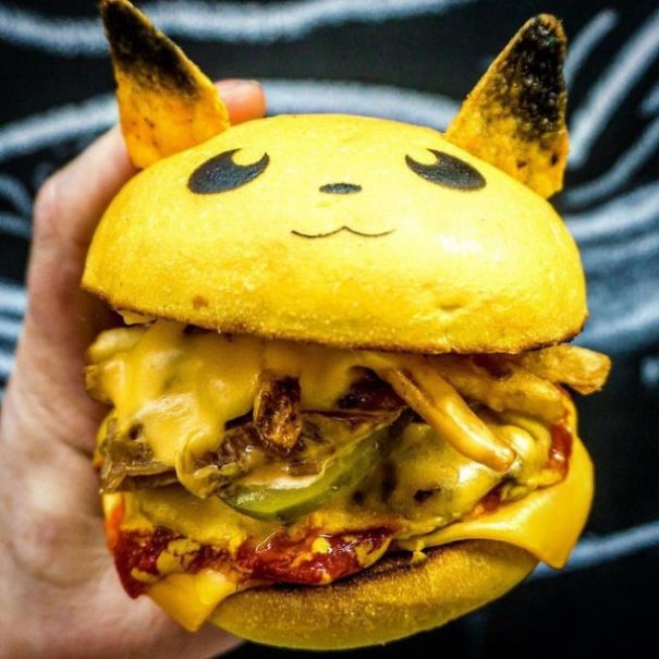 Australian Burger Restaurant Builds Pokemon Burgers Australian Burger Restaurant Builds Pokemon Burgers