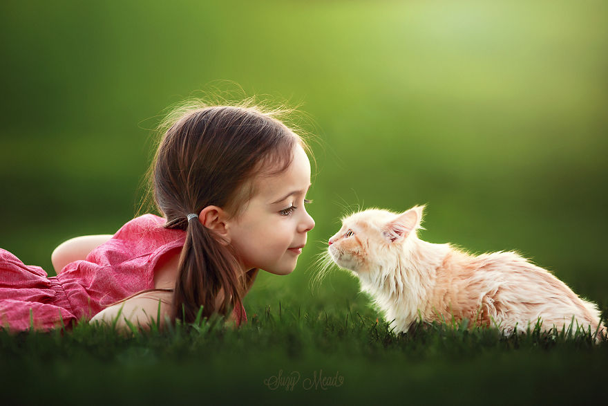I Capture The Special Bond Between My Daughter And Animals