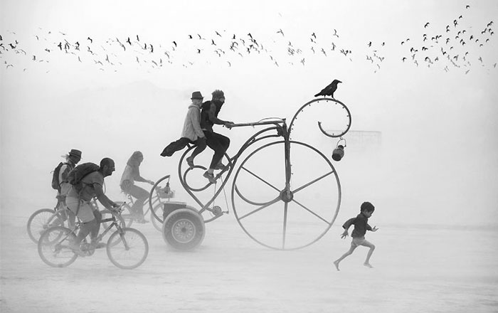 Surreal Photos Of Burning Man By Victor Habchy