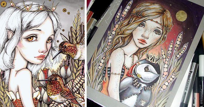 I Paint Charming Creatures Inspired By Irish Nature, Dreams And My Children