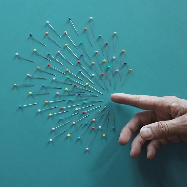 Creative Arrangements With Common Objects