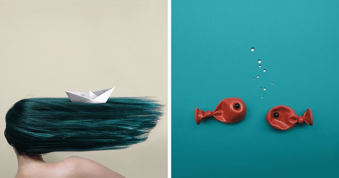 Artist Uses Everyday Objects To Create Powerful Arrangements In An Ode To Turquoise