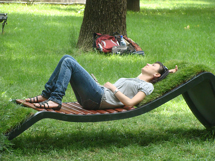 Creative Public Bench