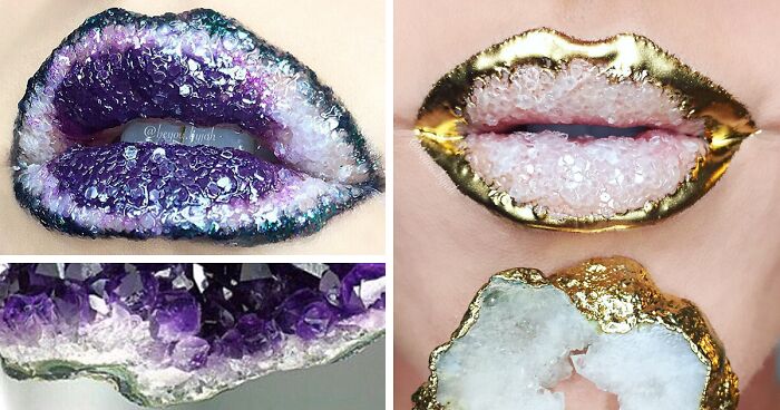 Geode Lips Literally Rock