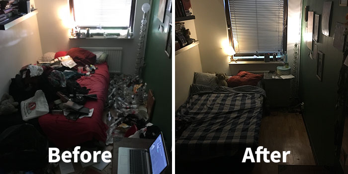 depression-messy-room-before-after-tidying-up-15 depression-messy-room-before-after-tidying-up-15