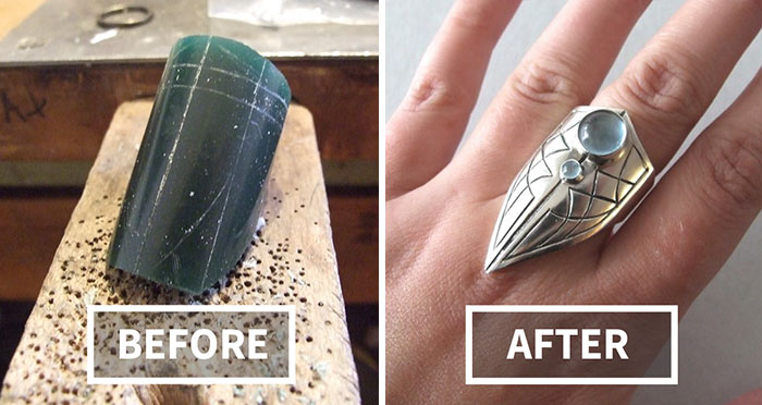 From Wax To Jewelry: I Handcrafted A Silver Claw Ring