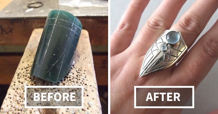 From Wax To Jewelry: I Handcrafted A Silver Claw Ring