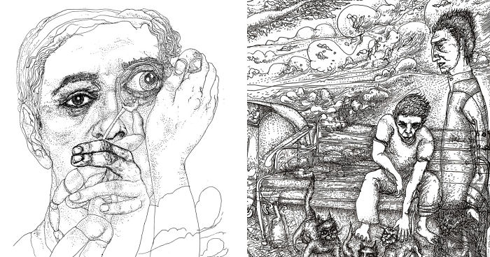 My Neo-Noir Drawings