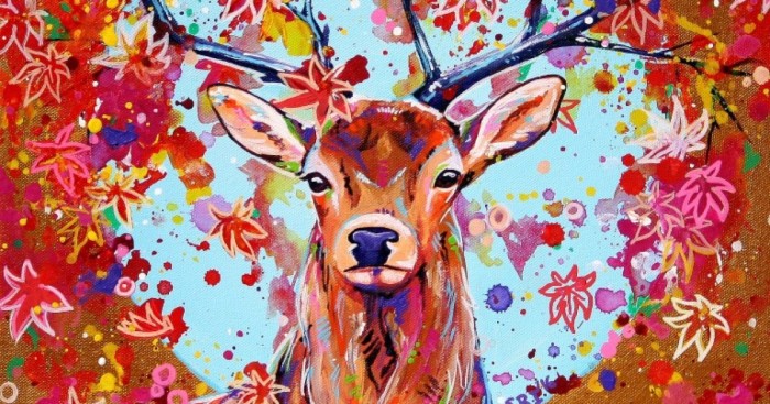 I Paint Colourful Animal Portraits With A Twist