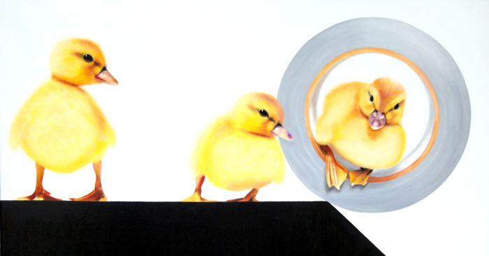 The Future Of Edward The Duck – Caught In Oil Paintings