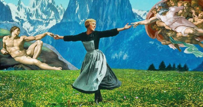 I Combine Iconic Movies With Famous Artwork