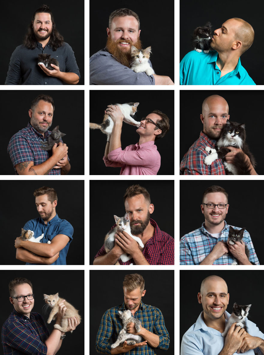 These 14 Felines And Fellas Posed For A Fundraising Calendar These 14 Felines And Fellas Posed For A Fundraising Calendar
